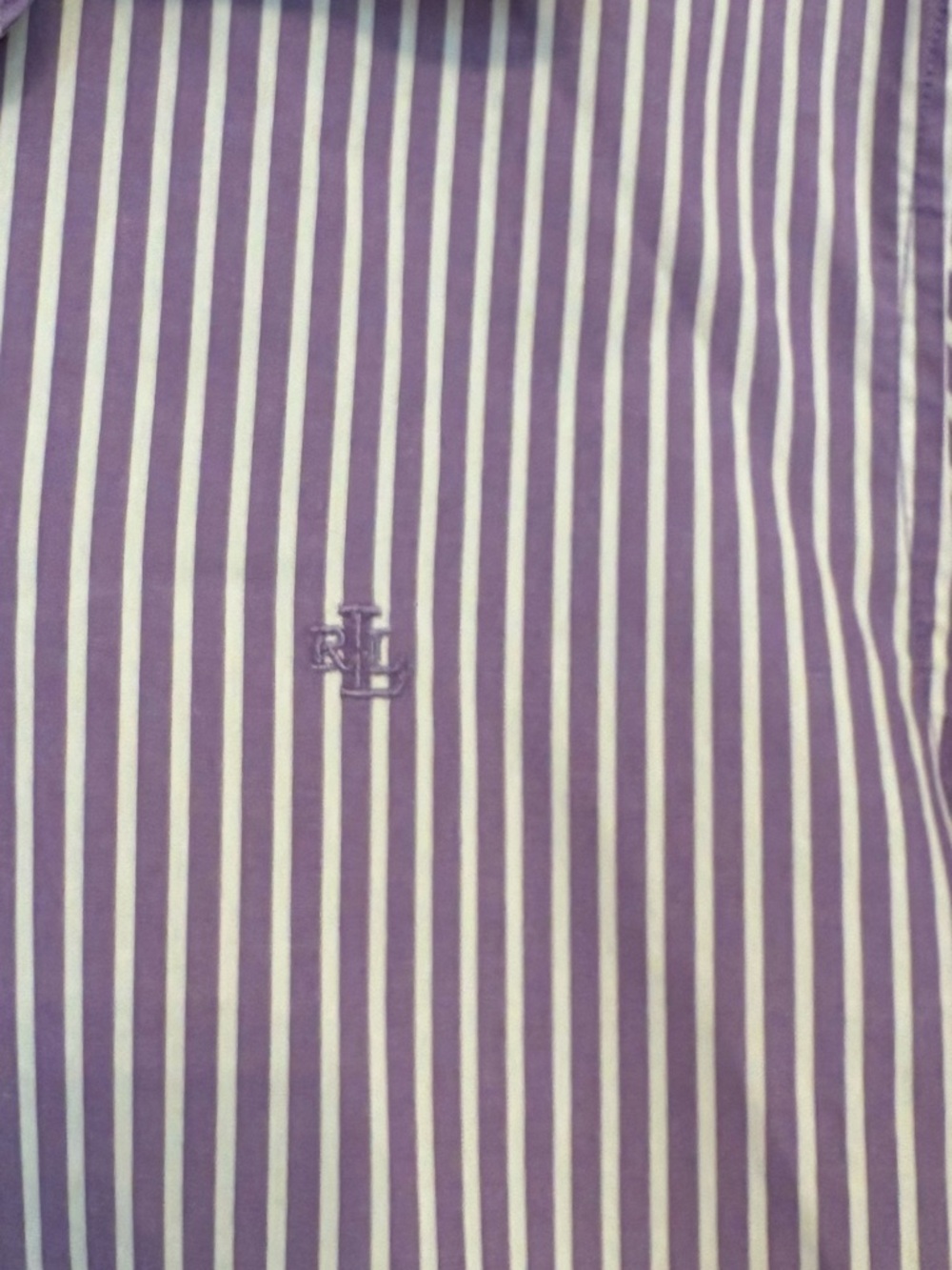 Ralph Lauren Purple and White Stripe Dress Shirt - Men - Picture 4 of 5